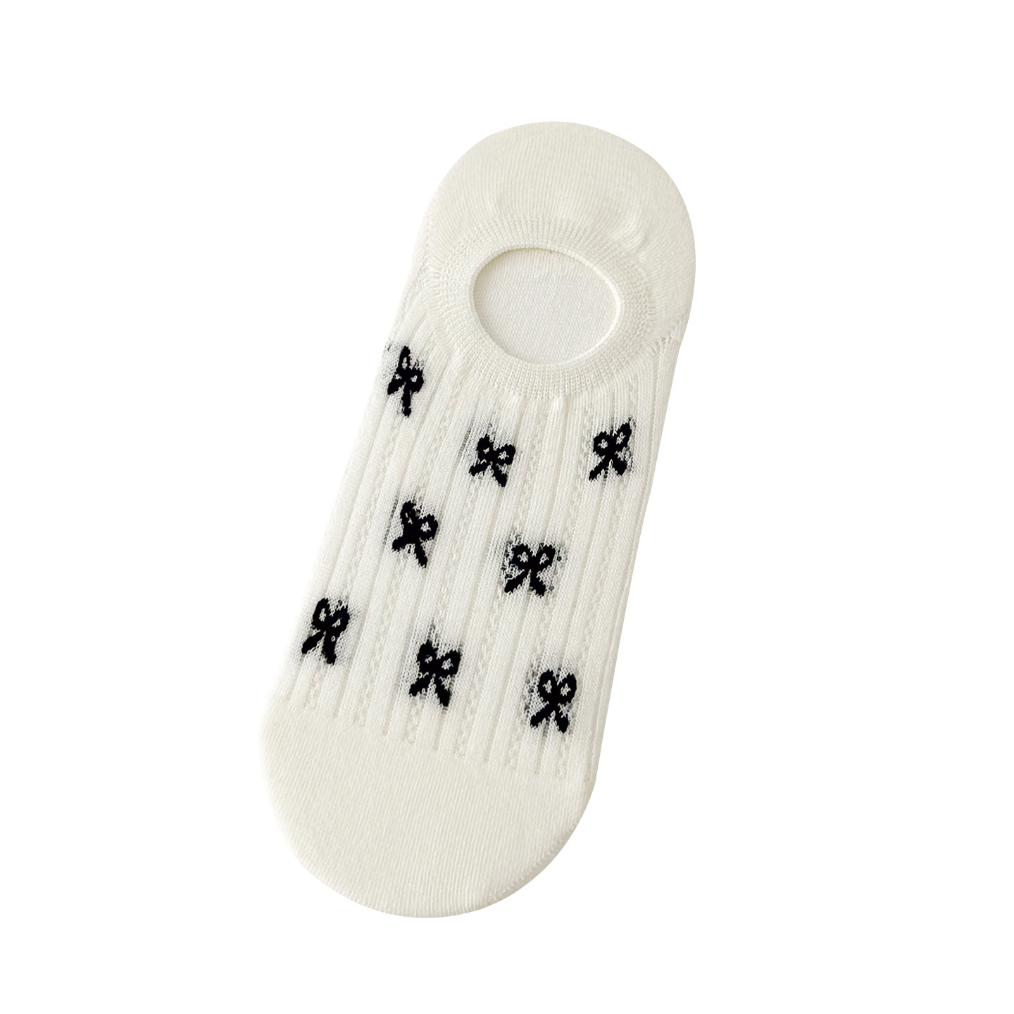 Calcetines de verano, calcetines insicos japoneses para niños, calcetines de barco, calcetines invisibles, lindos calcetines de algodón de malla con lazo, delgados