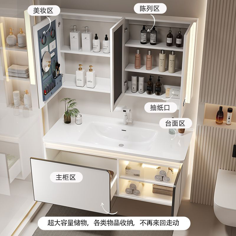 25 años de luz de la luna blanca nueva bañera de cerámica gabinete de baño combinado lavabo de cerámica lavabo gabinete de baño