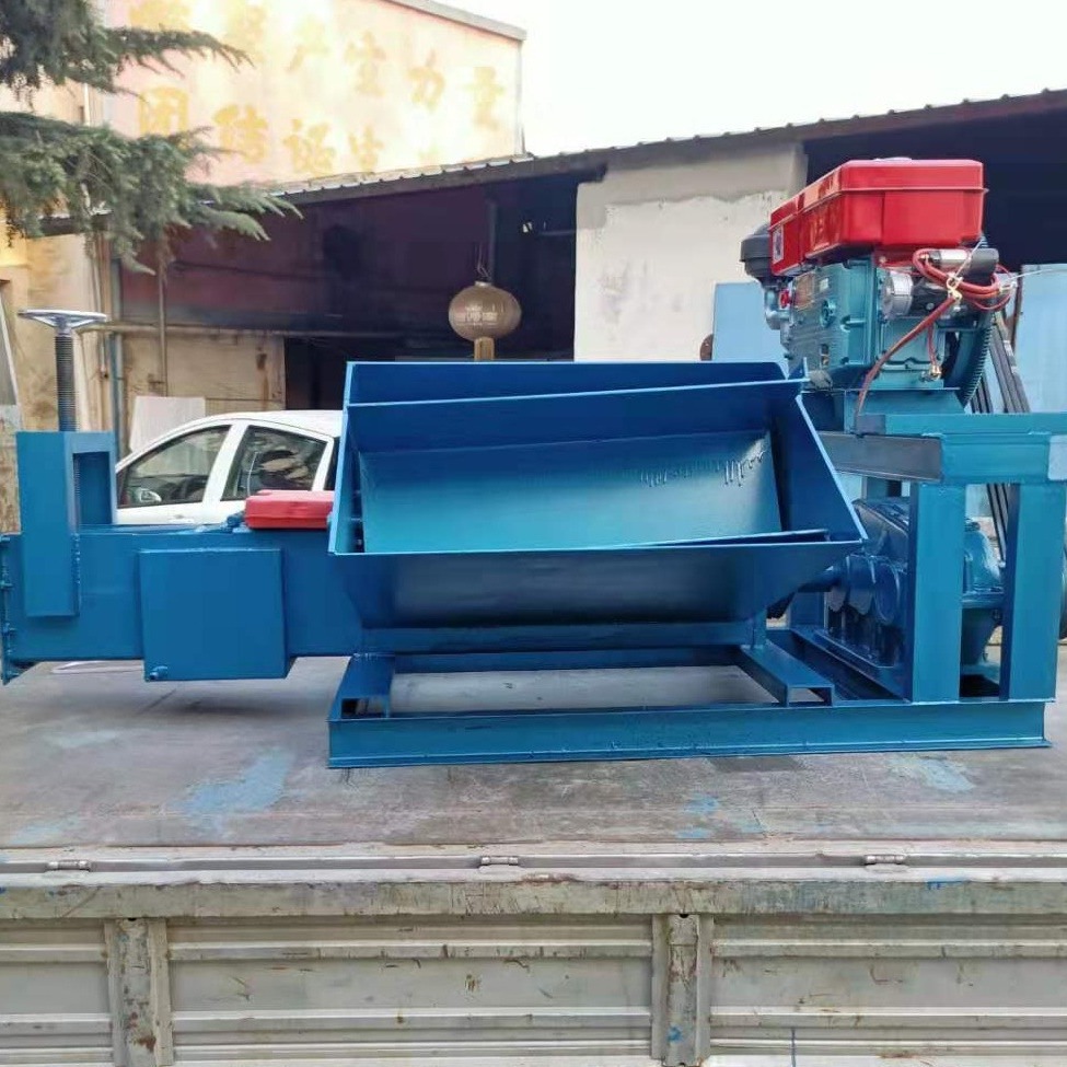 全自动车载泡沫压块机厂家废旧泡沫粉碎压块一体机废泡沫箱冷压机