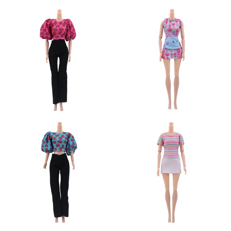 European and American Cross-Border 11-Inch 6-Point 30cm Doll Girl Toy Mini Fashion Doll Clothes Decoration Export