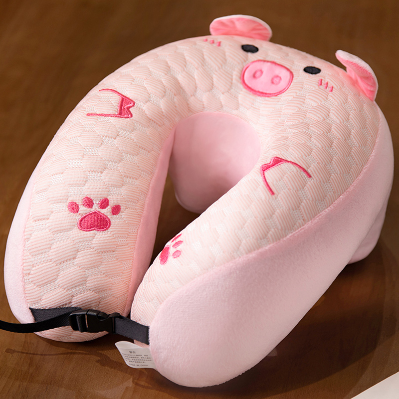 Almohada de Siesta en Forma de U Ergonómica para Oficina y Auto