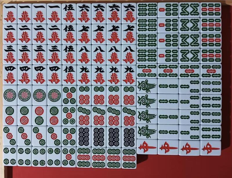 麻将牌家用手搓中号大号四川麻将108广东麻将136中档40王小祥|undefined