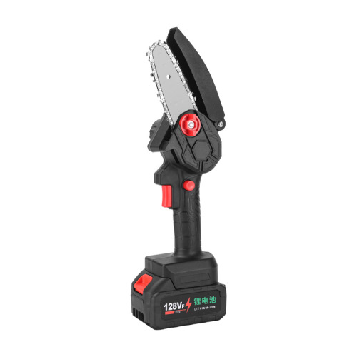 Cordless Mini 4-inch 6-inch Lithium Chain Saw Handheld Electric Pruning Saw Rechargeable Single-hand Saw