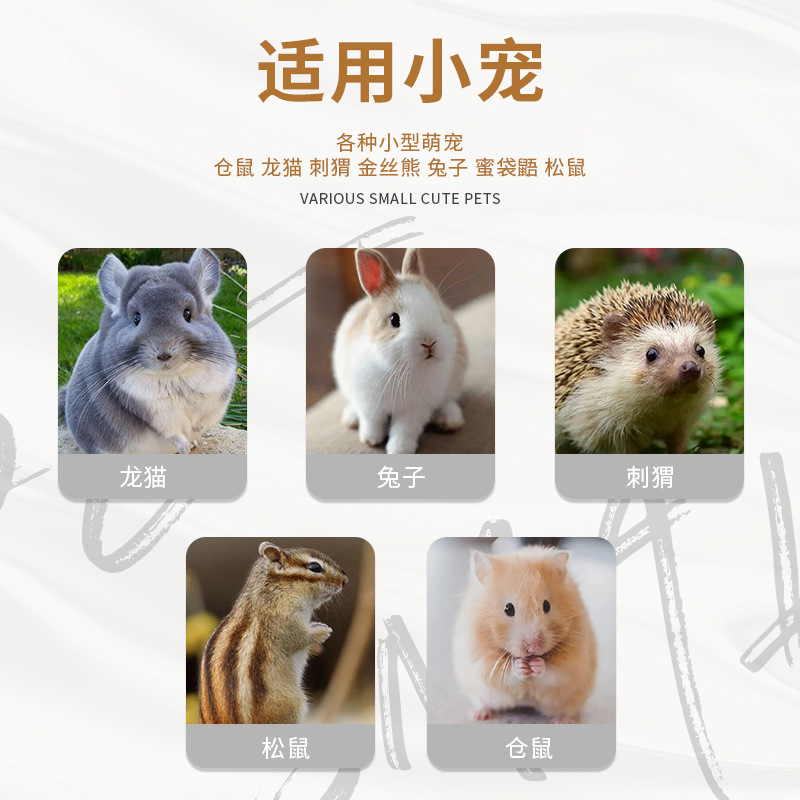 Hámster Oso de Oro jaula portátil transpirable pequeña caja de transporte de mascotas anti-escape Flor Rama ratón Totoro jaula exterior al por mayor