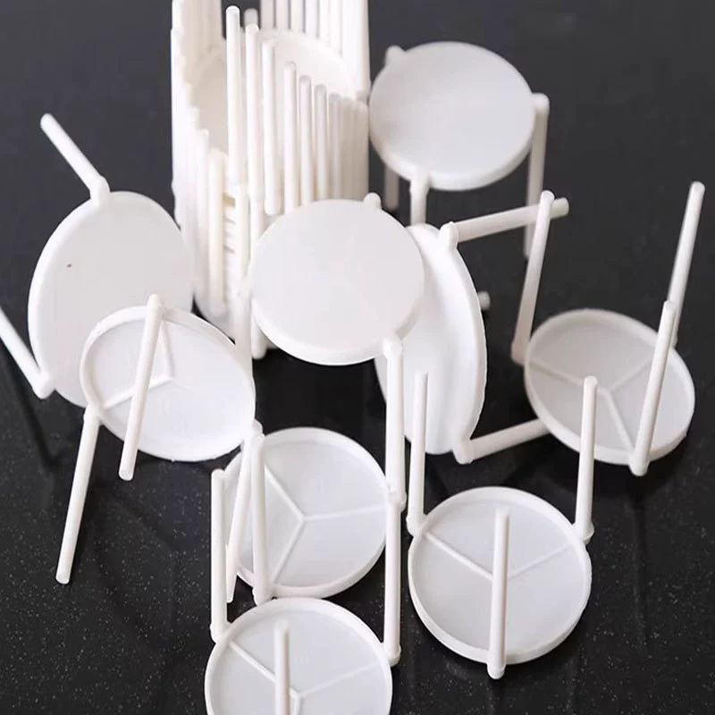 Пластиковый белый пицца штатив анти-адгезии вынуть поддержки стойки пицца анти-разделение фиксированной стойки 1000