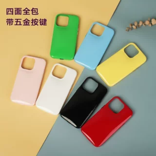 适用iPhone16pro日韩系肥皂手机壳15Max羽绒服果冻糖果色护套ins