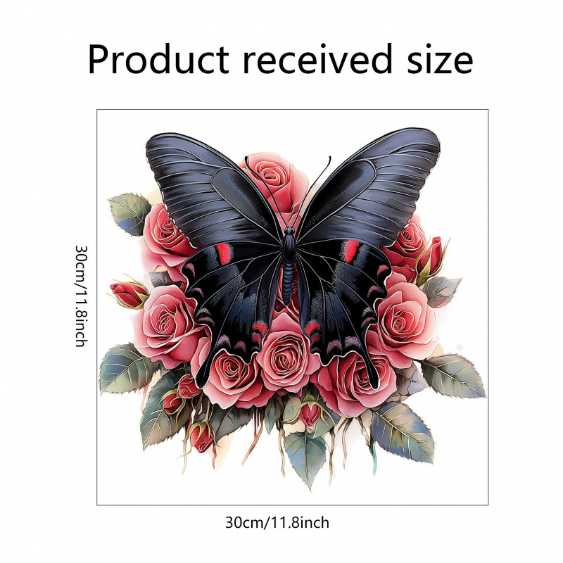 Decorative 3d Butterfly And Flower Wall Stickers For Kitchen Tiles_voghion.com