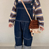 Children's bag, knitted cartoon cute card holder, children's accessory, wallet, one-shoulder bag, family style