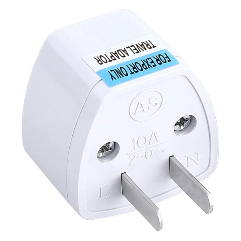 Дорожная розетка американского стандарта, переходная розетка с двух ножек на три отверстия, переходная розетка с двумя плоскими отверстиями, японская розетка с двумя вилками