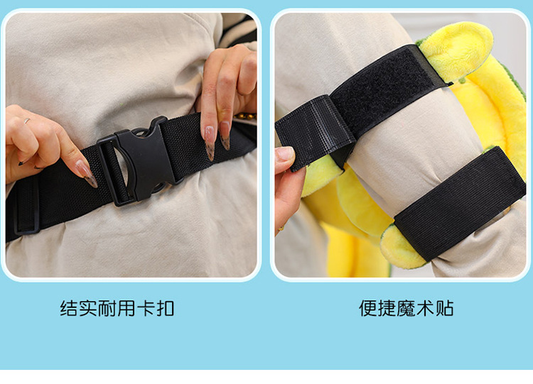 Cartoon Ski Protective Gear, Small Turtle Plush Toy, Cute Turtle Hip and Knee Pads, Anti-Fall Cushion for Adults and Children