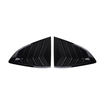 Other Automotive Exterior Supplies — Light Cover - abs-piano-black-rear-window-blinds-17-22-models