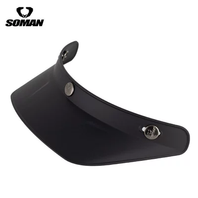Dəbilqə (Kaska) aksesuarları Brim Electric Vehicle Three-Button - matt-black-spray-paint