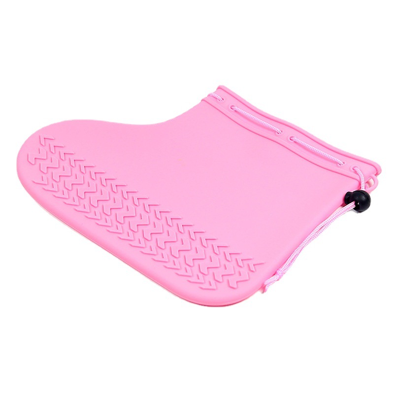 Silicone Shoe Cover Waterproof Shoe Cover Rain-proof Shoe Cover Thickened Wear-resistant Adult Silicone Shoe Cover Non-slip Rain Shoe Cover