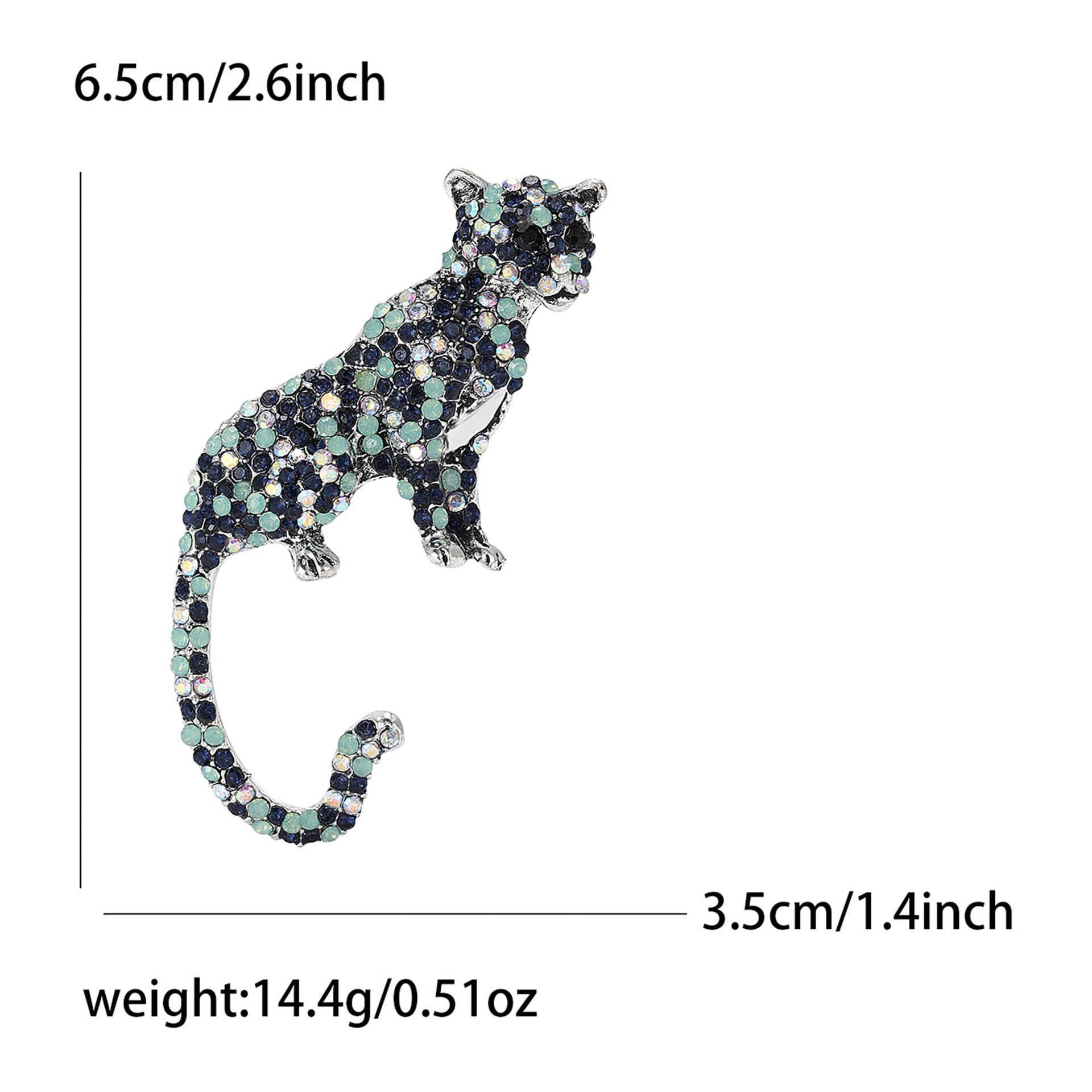 20g Weight Brooches Classification Holiday, Banquet Occasion Alloy Material Animal Pattern Men's Gender Casual, Elegant, Simple Style Style Casual Elegant Simple Style Pin Animal Alloy Men's Brooches 1