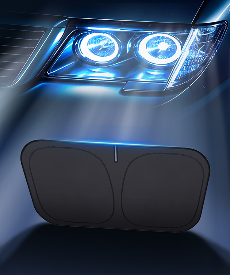 Car Front Windshield Sun Protection and Heat Insulation Sunshade, Anti-Glare Sunshade for Car, Summer Car Sunshade for Front Windshield
