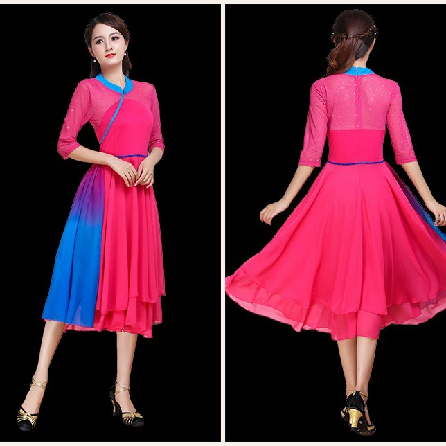 Chunying Дождливой ночью квадратное танцевальное платье мармелад танец дерева большое платье танцевальное платье длинное платье Костюм для выступлений