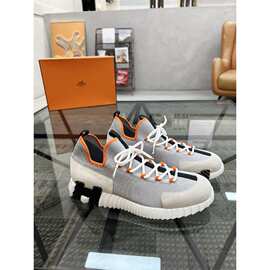 2025新款H字母男女同款欧美高端时尚舒适休闲运动鞋平底休闲板鞋