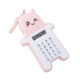 Cute Cartoon Bear Calculator Korean Fashion Mini Portable Calculator Portable Computer for Primary School Students
