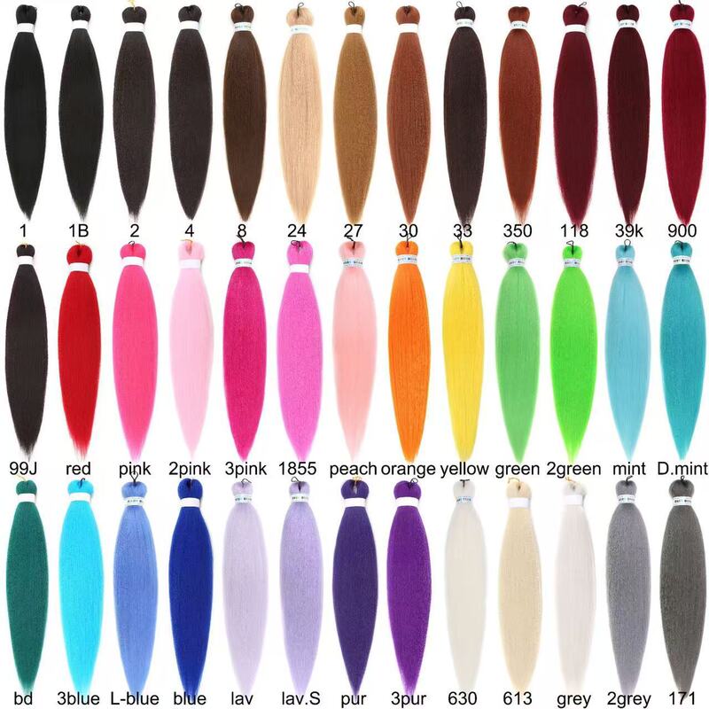 Low Temperature Flame Retardant Fluffy Pull-On Big Braid Low Temperature Styling Wig Wholesale 26 Inches 90Gez Braid Hair