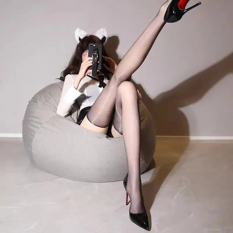 [soft adorable sweet socks] sexy oil over the knee brimless stockings horse oil stockings stockings black stockings black silk aurora