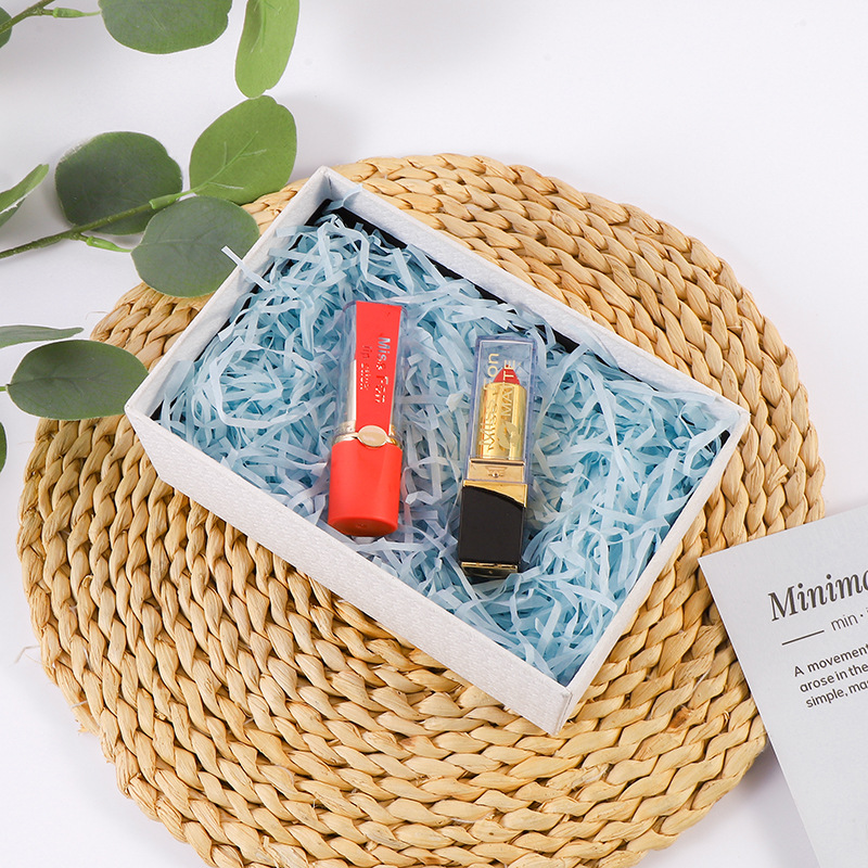 En stock venta por caja de regalo de la caja de caramelo relleno rallado papel de seda de la