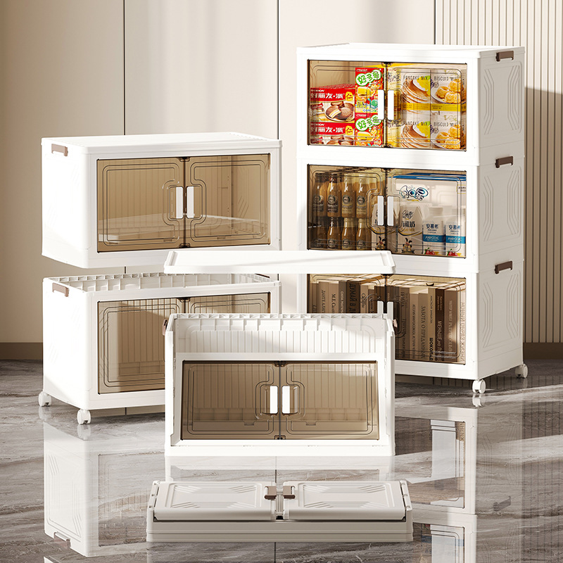 Caja de almacenamiento plegable multicapa, armario de juguetes, armario de almacenamiento, armario de plástico doméstico, armario de almacenamiento, caja de acabado