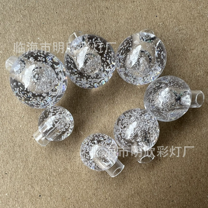 1,7 Bubble Ball светодиодные фонари пластиковые аксессуары Пузырь Шар Световой струны Цветочная композиция кулон 2,3 шар свет струна аксессуары