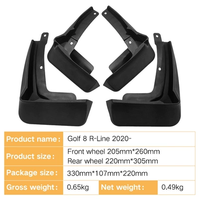 Applicable to Volkswagen Golf Mudguard