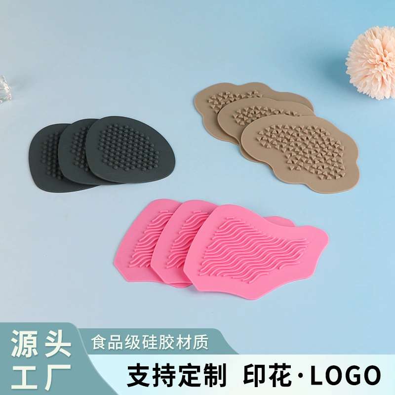 Новый хит продаж: коврик для лизания для животных, креативный многоугольный коврик на присосках для собак, силиконовый коврик для животных, коврик для медленного кормления