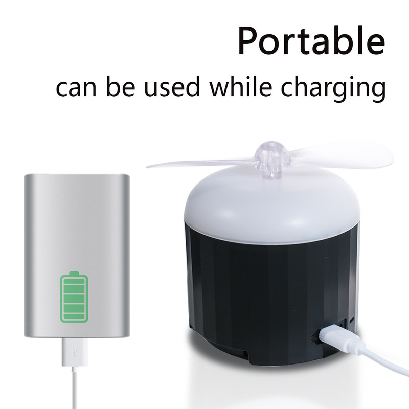 アウトドアキャンプ LED 照明小型ファンテント吊り下げ蚊よけランプキャンプ USB 充電式多機能キャンプランプ|undefined