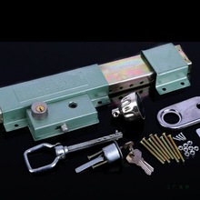 大门锁212方钢大门锁双扇门铁门木门防盗锁木门老式齿条锁双开门