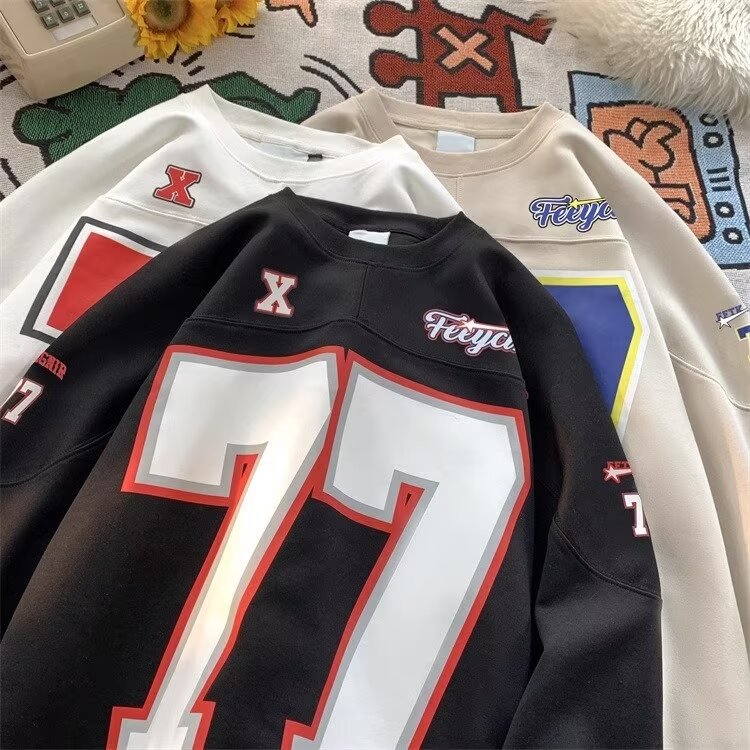Sudadera de hombre en algodón con logo y estampado de salpicaduras_voghion.com