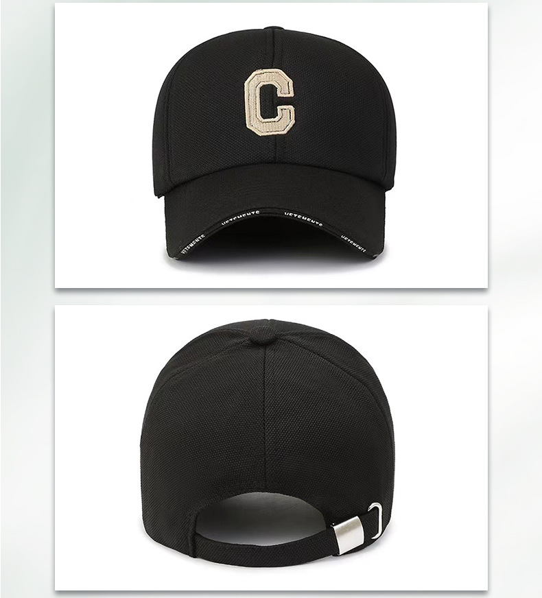 Women's Breathable Baseball Cap Korean Style Sun Protection Hat_voghion.com