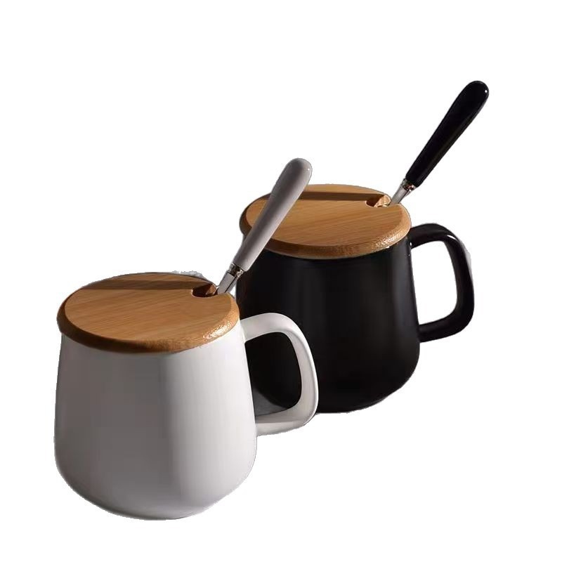 Tazza lussuosa e minimalista, tazza da caffè di grande capacità con incisione a prezzo accessibile, tazza da colazione in ceramica_voghion.com