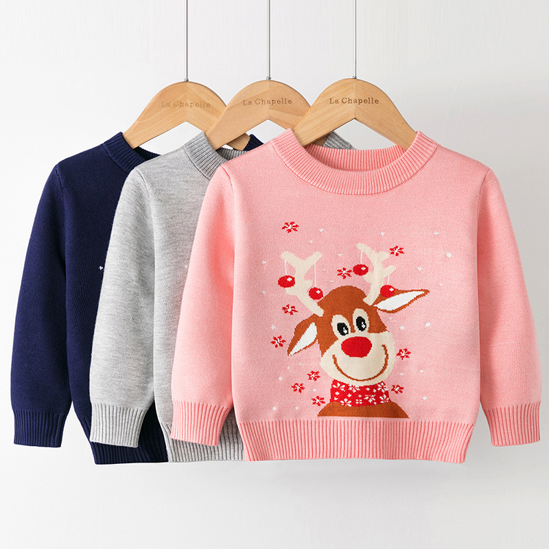 Christmas Fashion Snowman Snowflake Elk Polyacrylonitrile Fiber Hoodies & Knitwears display picture 1