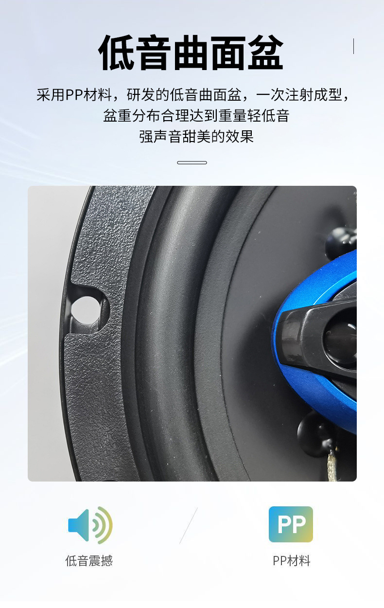 Manufacturer-modified car audio coaxial speakers 4-inch, 5-inch, 6.5-inch, 6* 6*9inch speakers, high-quality full-range speakers