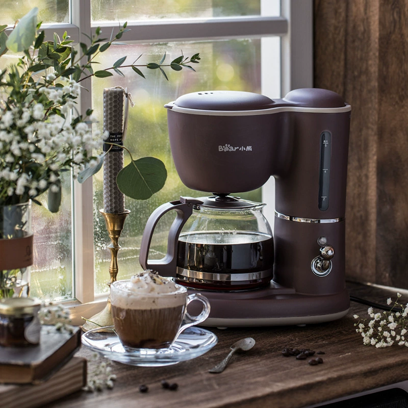 Кофемашина для домашнего использования, универсальное маленькое стеклянное чайник, чайник, с маленькими медведями