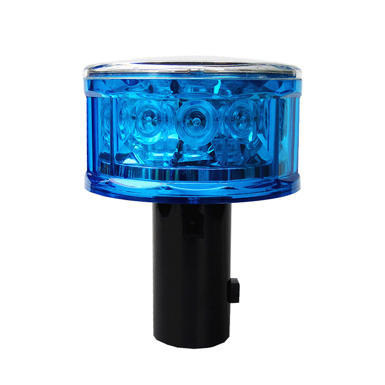 太阳能警示灯/LED路障灯/用于道路施工的太阳能转闪灯