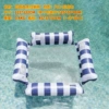 4 Tube straight stripes dark blue