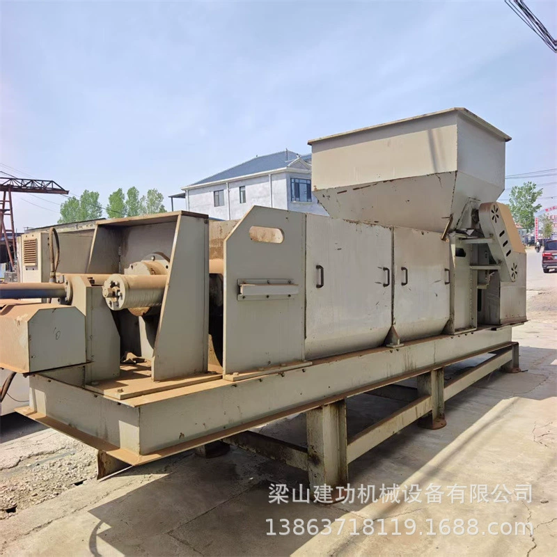 Б/у спиральный пресс-дегидратор для бумажной массы, машина для измельчения и экструзии кухонных отходов, дегидратор для остатков традиционной китайской медицины