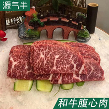 和牛腹心肉乌拉圭12厂原切翼板肉烧烤雪花牛肉烤肉店餐饮食材批发