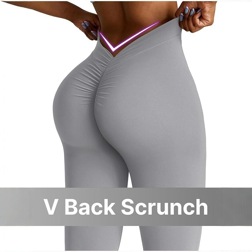 Amazon Nude Seamless Micro-Flared Yoga Pants Sports Running Fitness Pants Women's High Waist Hip Lifting Yoga Pants