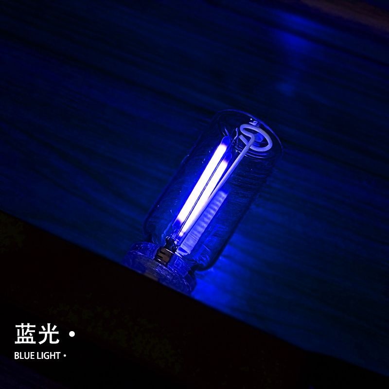 Botella de vidrio lámpara de noche para dormir dormitorio lámpara de sueño usb táctil portátil led luz de noche luz de atmósfera ajustable image 11