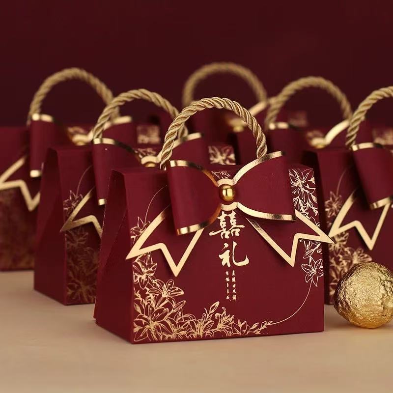 Linen bag, gift box, Birthday gift, high-quality style, wholesale