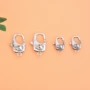 手工潮流个性s925弹簧扣