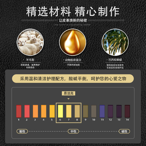 120ml Leather Cleaner & Conditioner, Manufacturer Wholesale, Suitable for Bags, Sofas, and Leather Jackets, Shine Care & Stain Removal