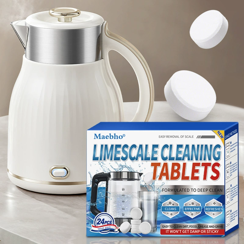 Шипучие таблетки для чистки трансграничных чайников, чистка кастрюль, чайников, чашек, средство для удаления накипи, пятен от чая, чайников, чашек, чистящие таблетки
