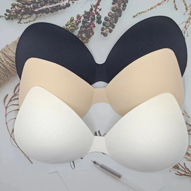 Цельный цельный дышащий коврик для груди Верхняя Опора форма для пуш-ап Чашка бесшовная вставка для нижнего белья одежда для йоги Спортивное нижнее белье нагрудник