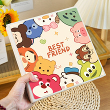 覆膜相册diy自粘式照片收纳宝宝家庭儿童5寸6寸7拍立得3寸4影集册