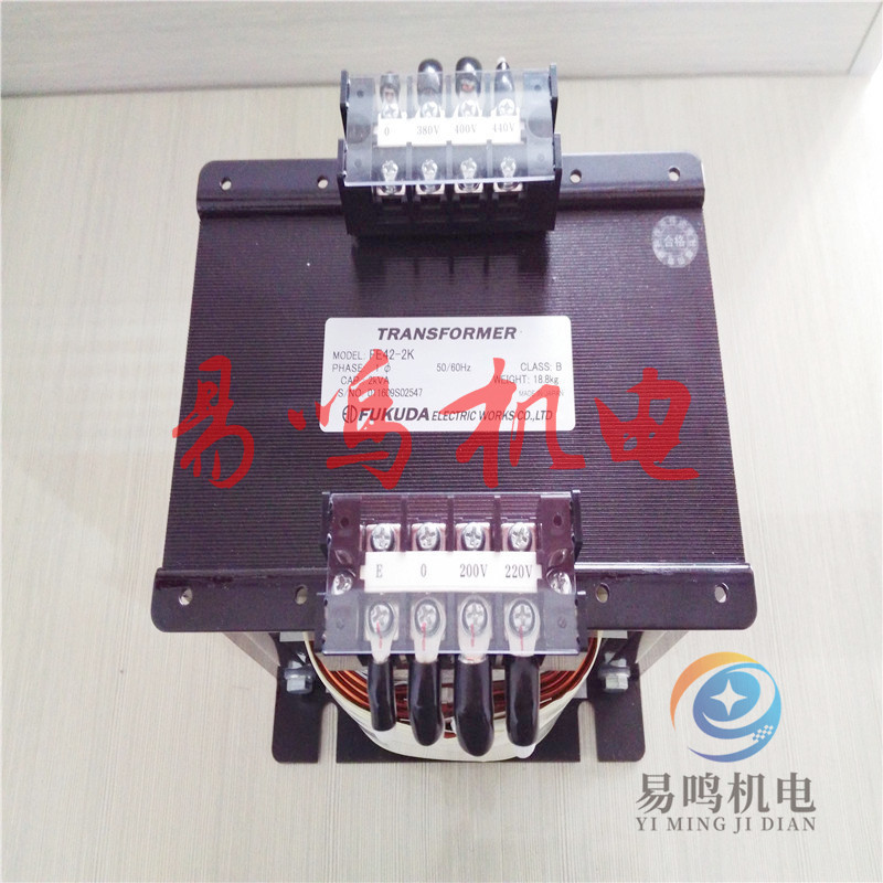 日本福田电机FUKUDA DENKI单相复卷变压器FE42-2K